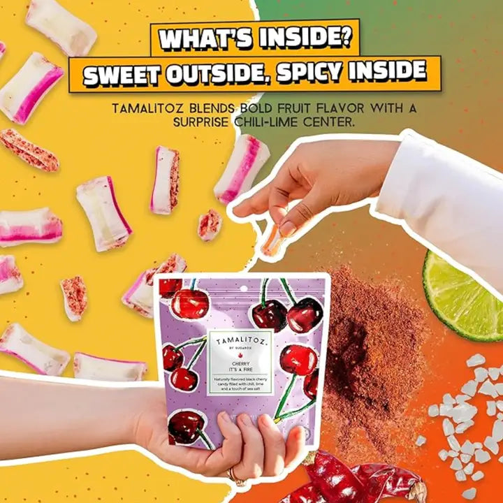 Tamalitoz Spicy Candy - Cherry It's A Fire