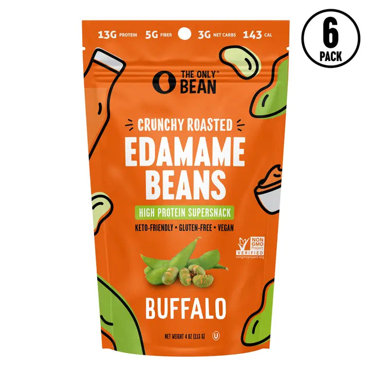 The Only Bean - Crunchy Roasted Edamame Buffalo