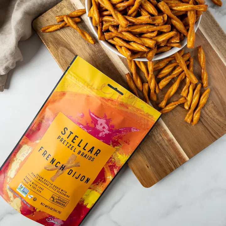 Stellar Pretzel Braids- French Dijon- 5oz