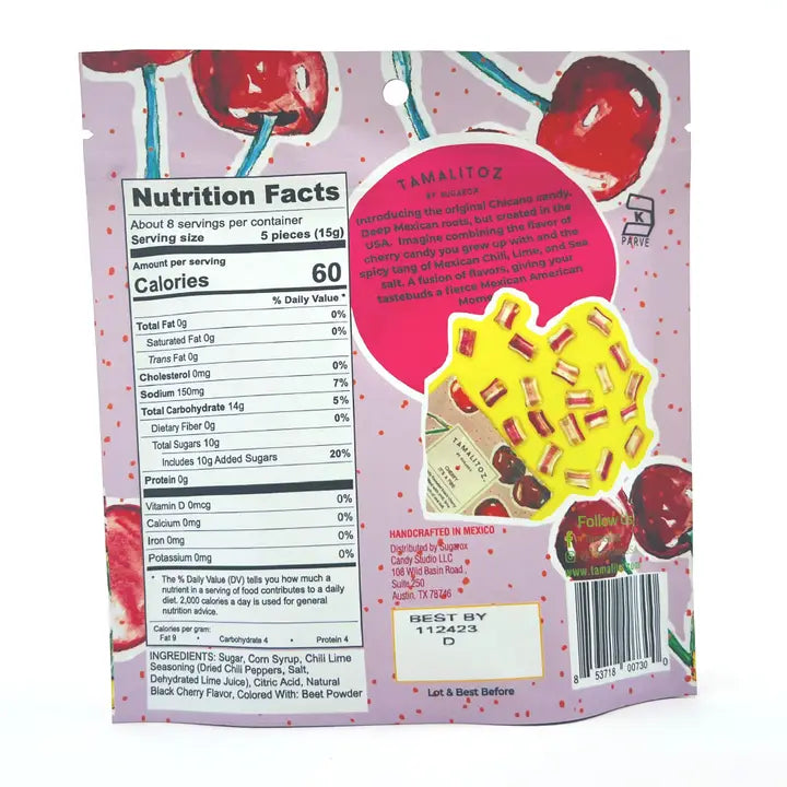 Tamalitoz Spicy Candy - Cherry It's A Fire