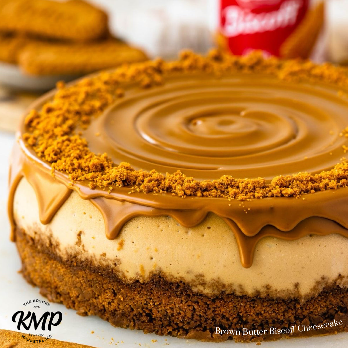 Brown Butter Biscoff Cheesecake - 6"