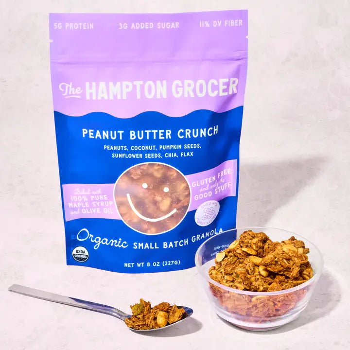 Organic Peanut Butter Crunch Granola (w/ One Trick Pony Pb)