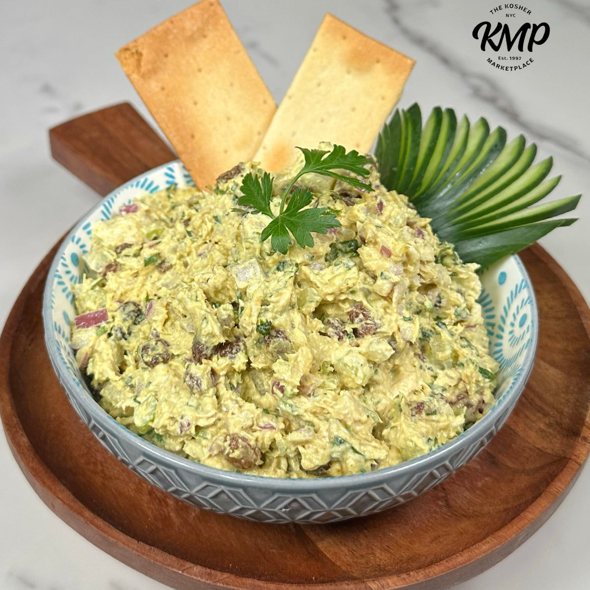 Curried Chicken Salad & Raisins