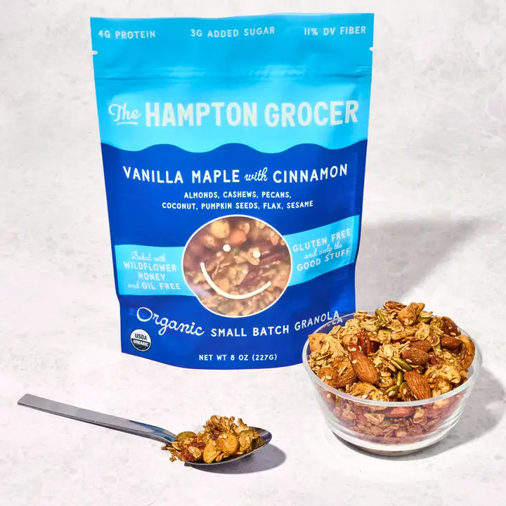 Organic Vanilla Maple with Cinnamon Granola