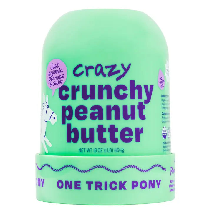 Crazy Crunchy Organic All Natural Peanut Butter