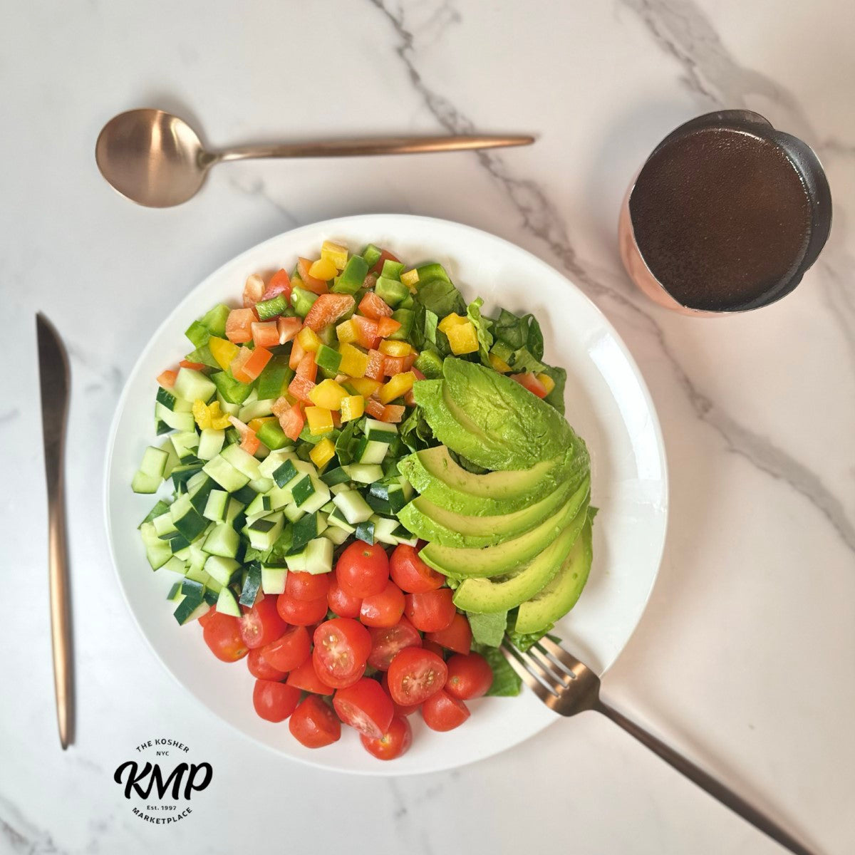 Avocado Greens Salad