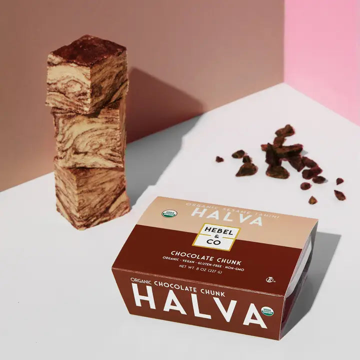 Hebel & Co. Chocolate Chunk Organic Sesame Tahini Halva