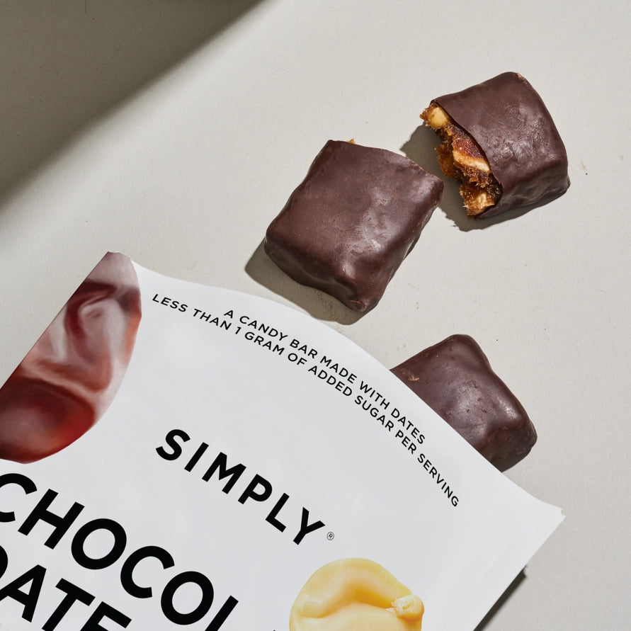 SIMPLY Chocolate Date Bars - Salted Peanut (4.5 oz Bags)