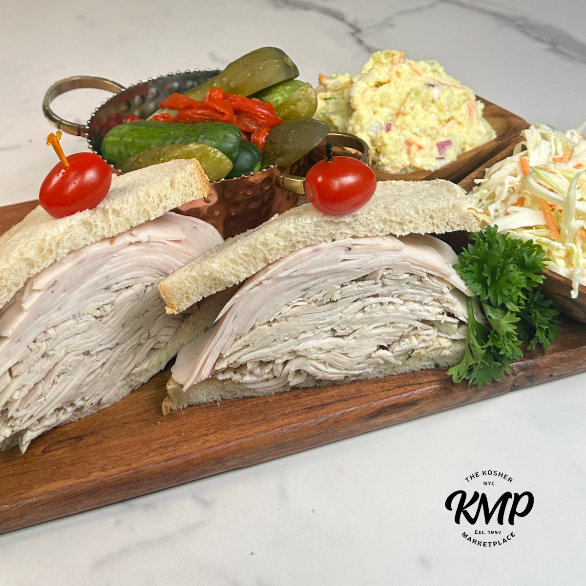 Grilled Chicken Cutlets on Seedless Rye