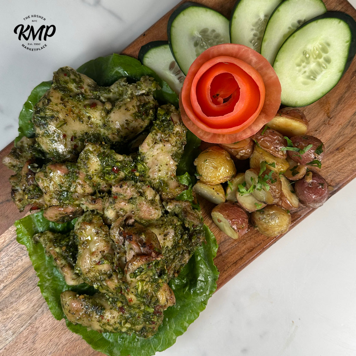 KFP Herb-Crusted Boneless Chicken Thighs