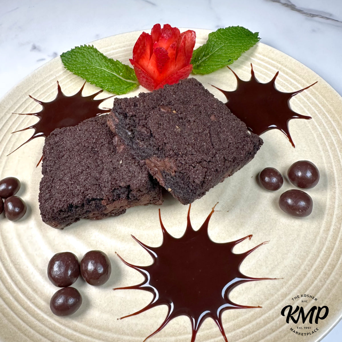 Vegan Fudgy Brownies