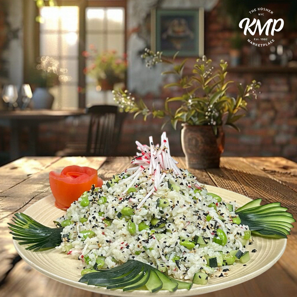 Tokyo Furikake Rice & Greens