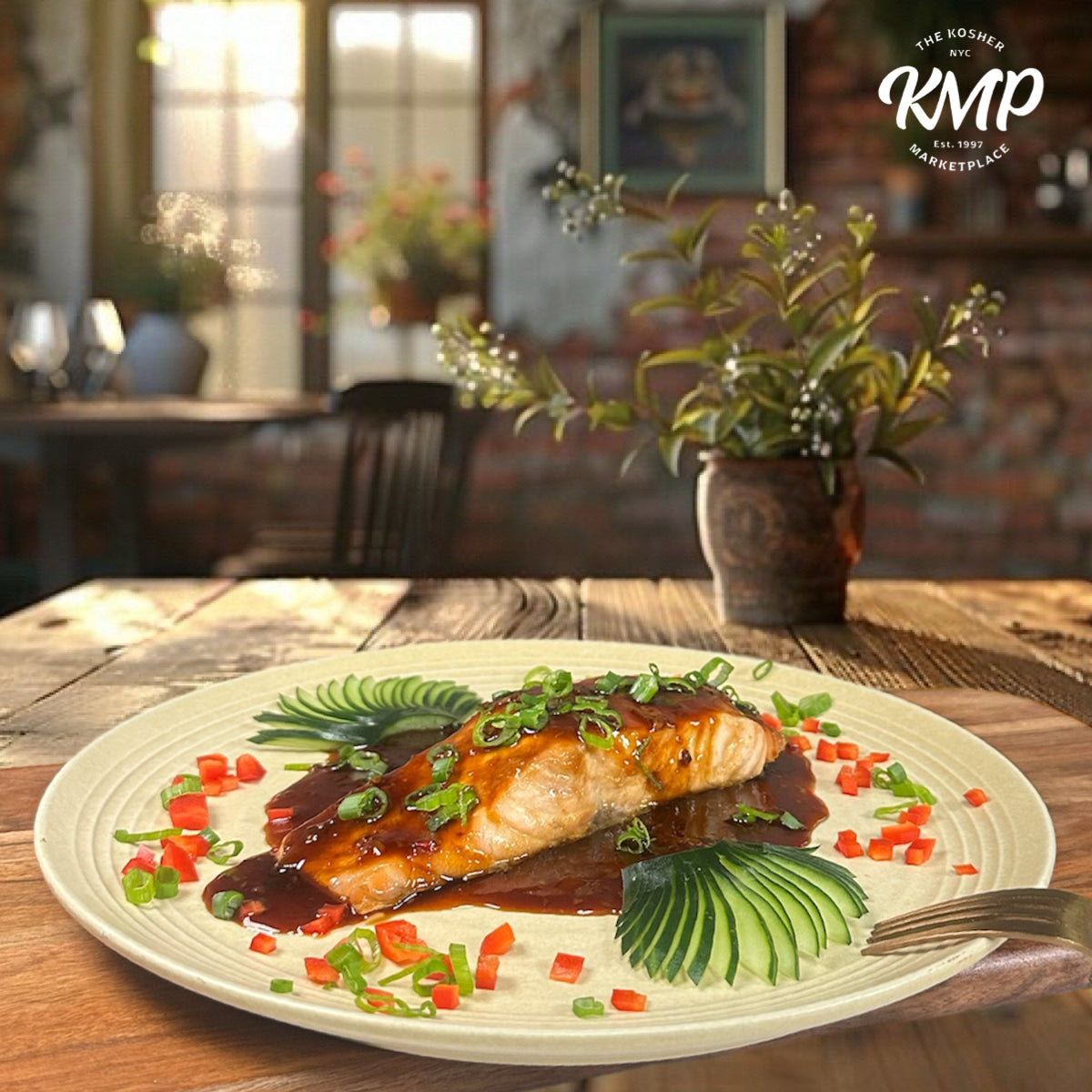 Korean Chili-Ginger Salmon
