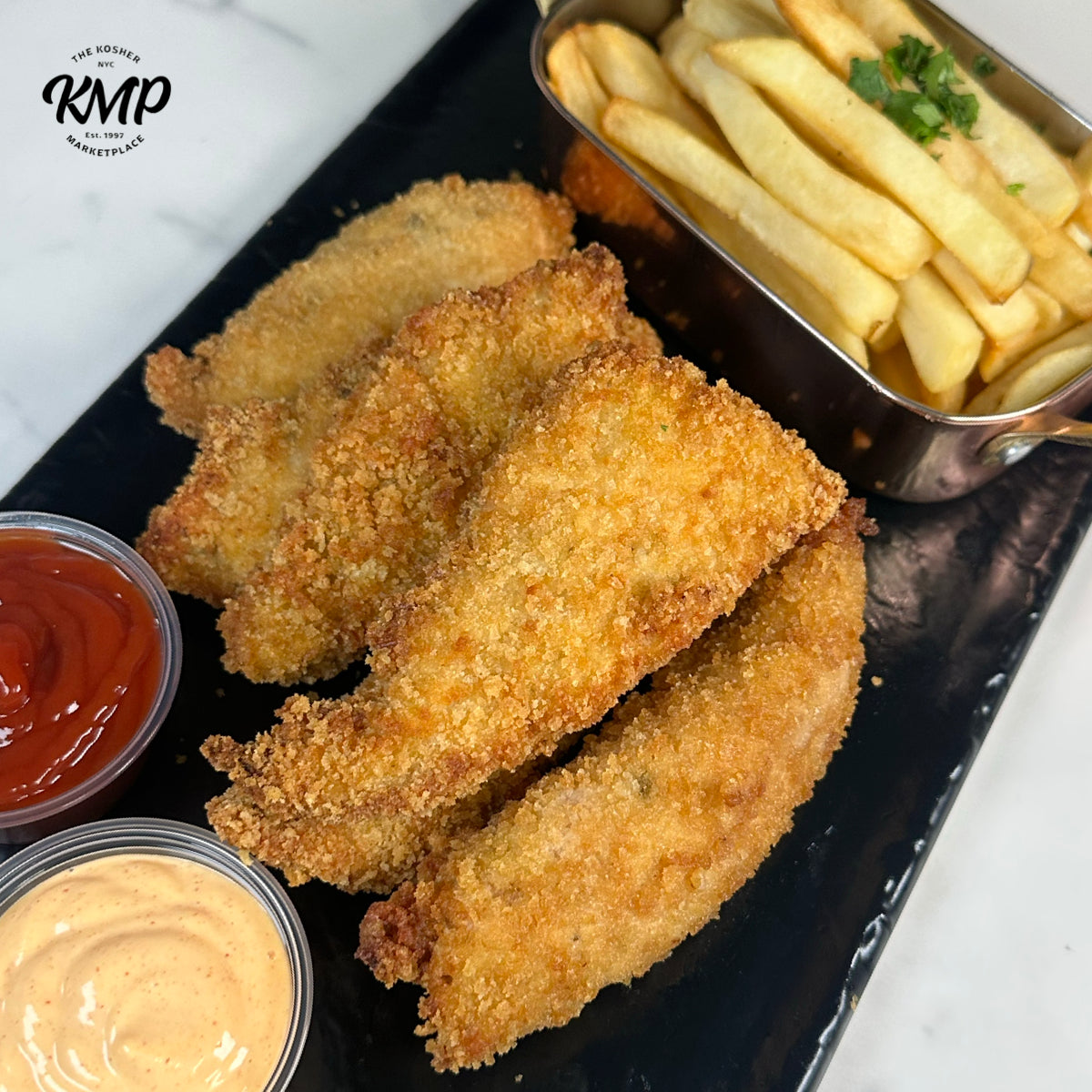 Panko-Crusted Chicken Nuggets