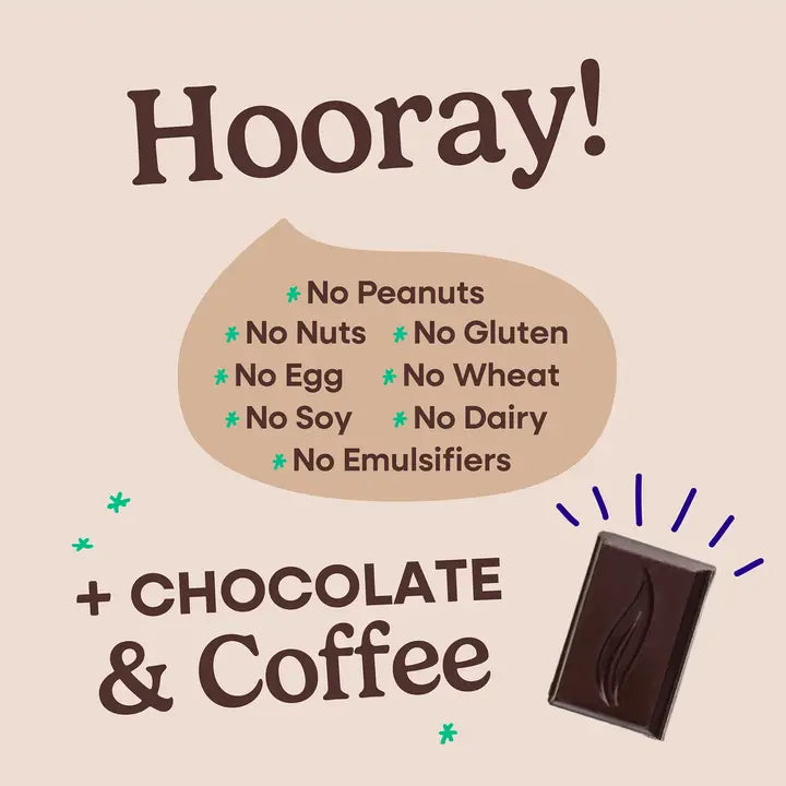 Pascha - 70% Cacao Organic Vegan Dark Chocolate Bar with Coffee