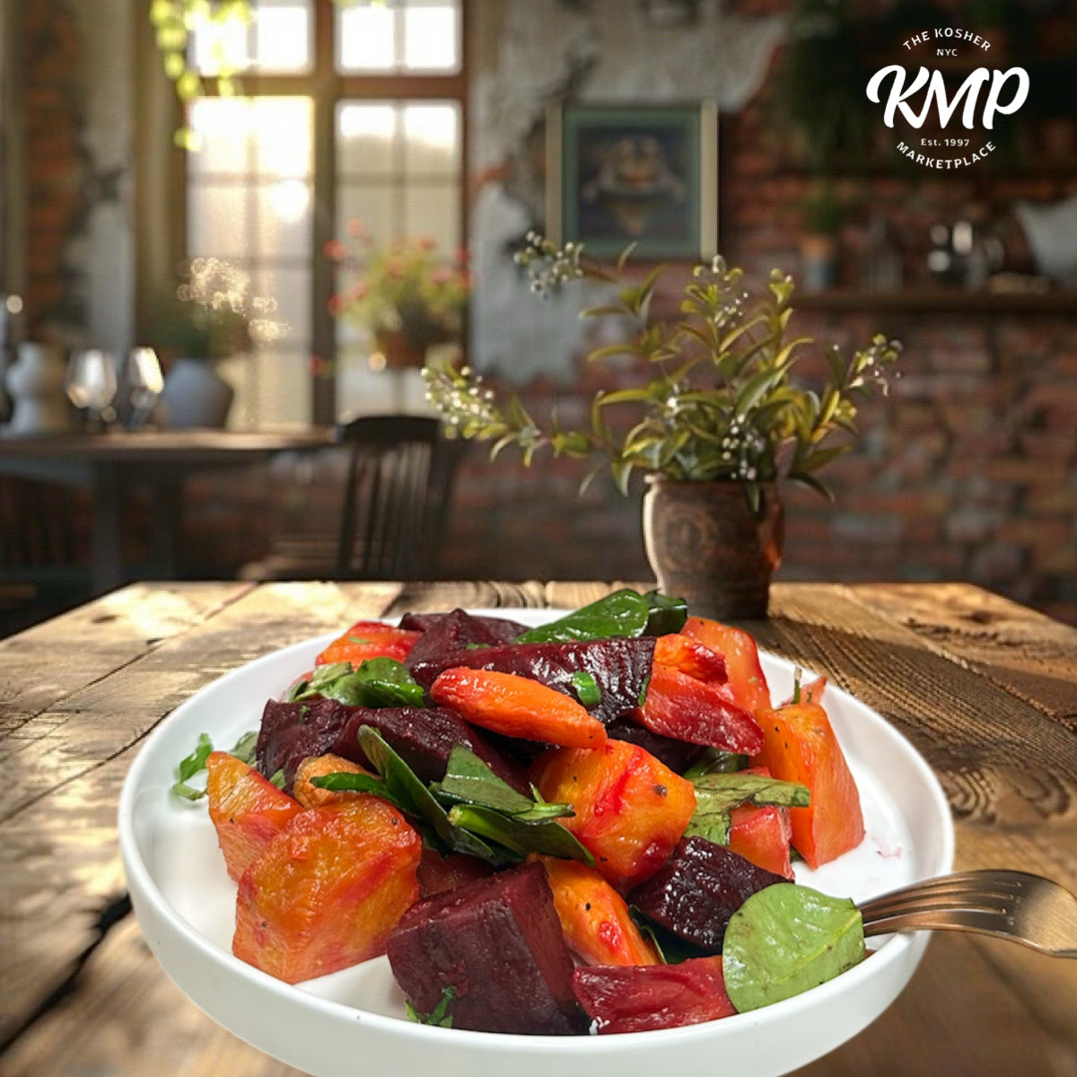 Tricolor Beets & Roasted Baby Carrots