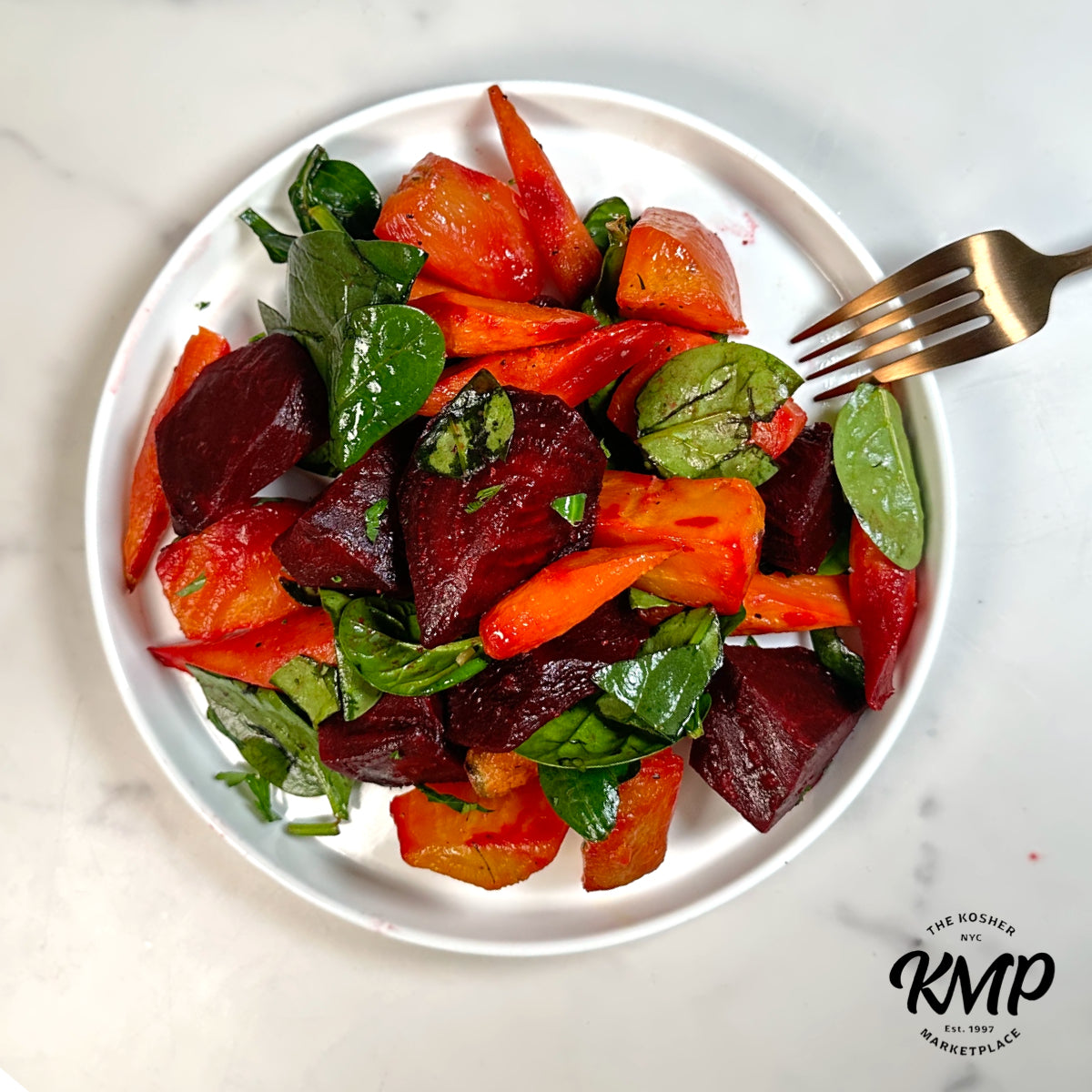Tricolor Beets & Roasted Baby Carrots