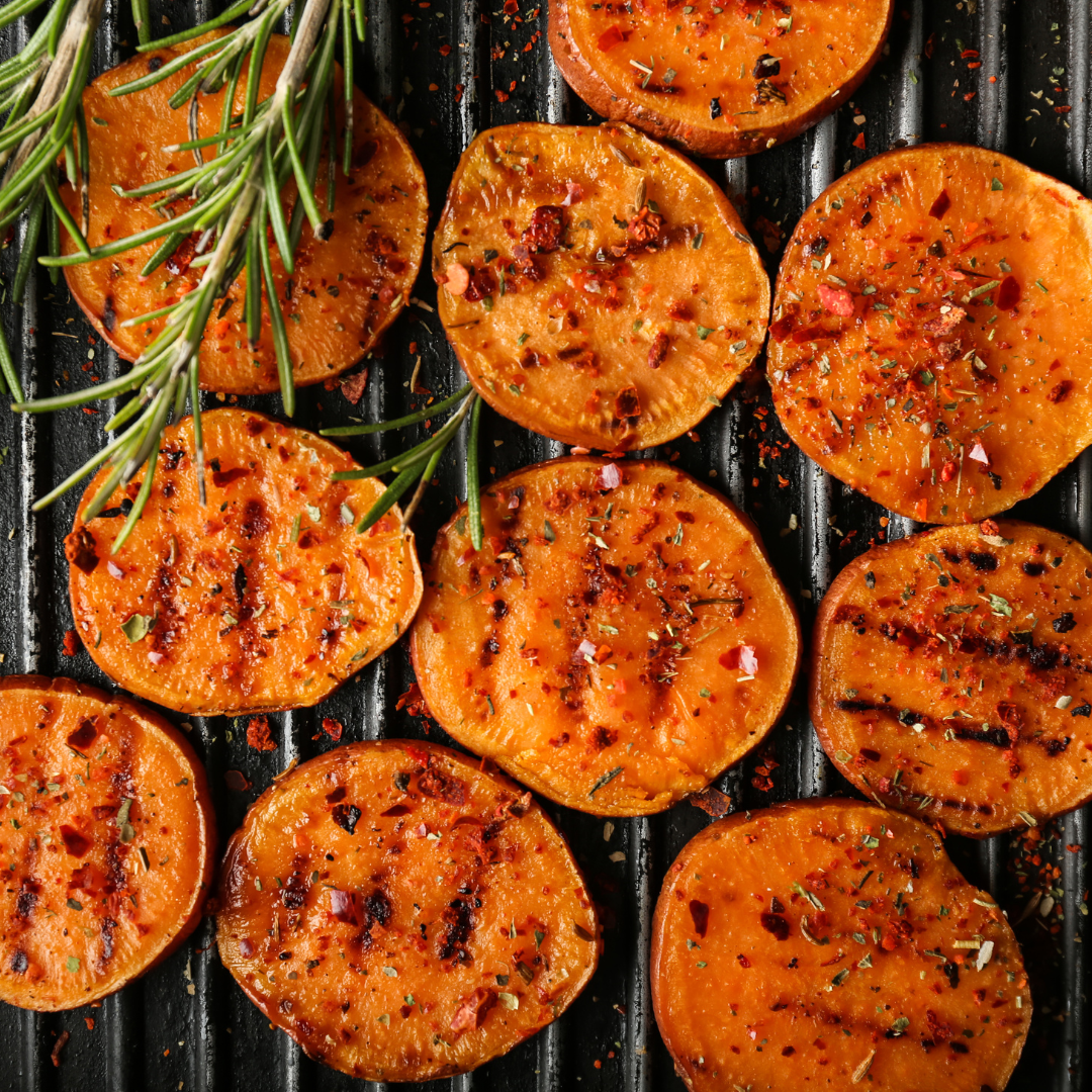 KFP Spiced Sheet Pan Sweet Potatoes