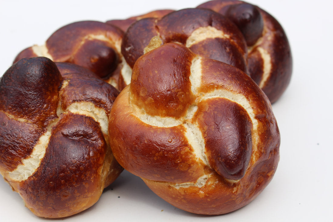 Yoni's Pretzel Challah Rolls