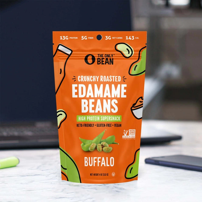 The Only Bean - Crunchy Roasted Edamame Buffalo