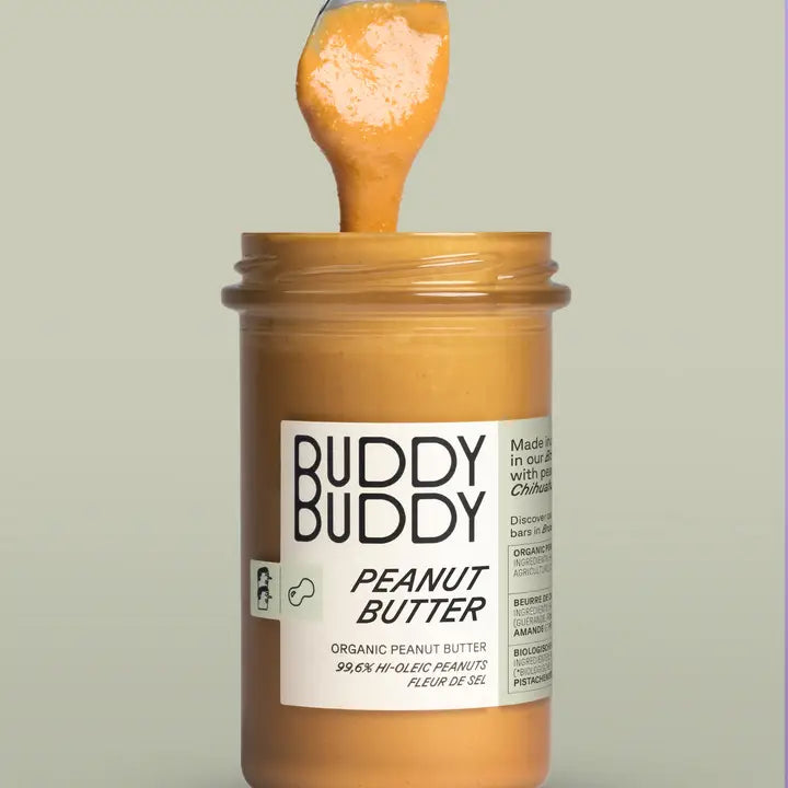 BUDDY BUDDY Organic Smooth Peanut Butter