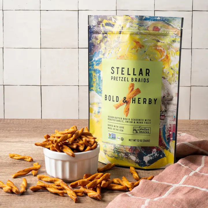 Stellar Pretzel Braids -Bold & Herby - 12oz