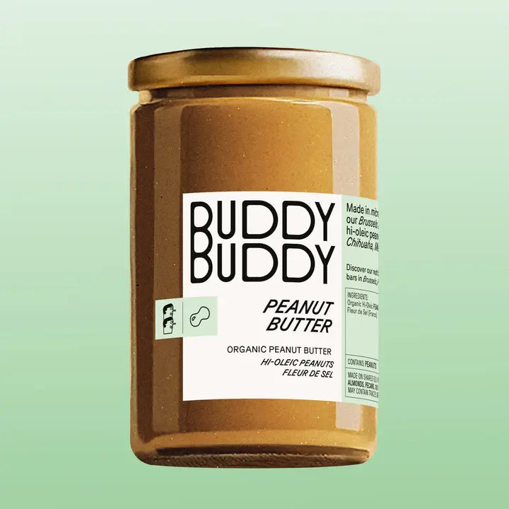 BUDDY BUDDY Organic Smooth Peanut Butter