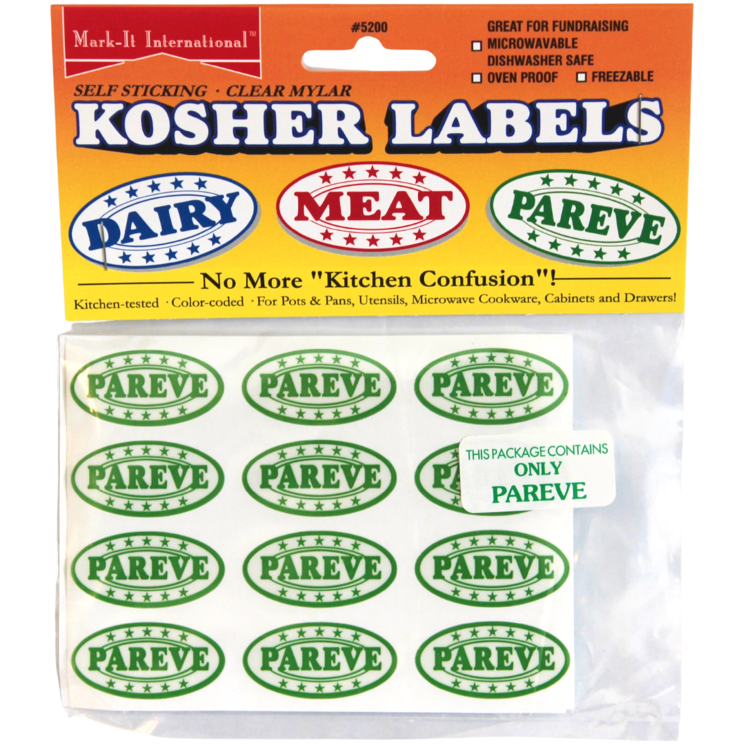 Mark-It International Kosher Pareve Labels
