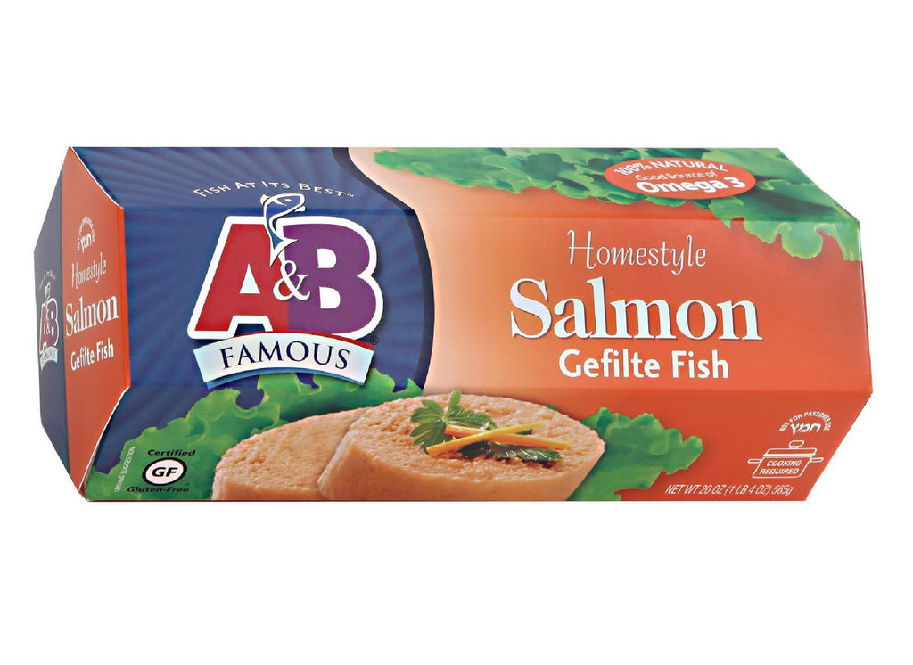 A&B Famous Homestyle Salmon Gefilte Fish
