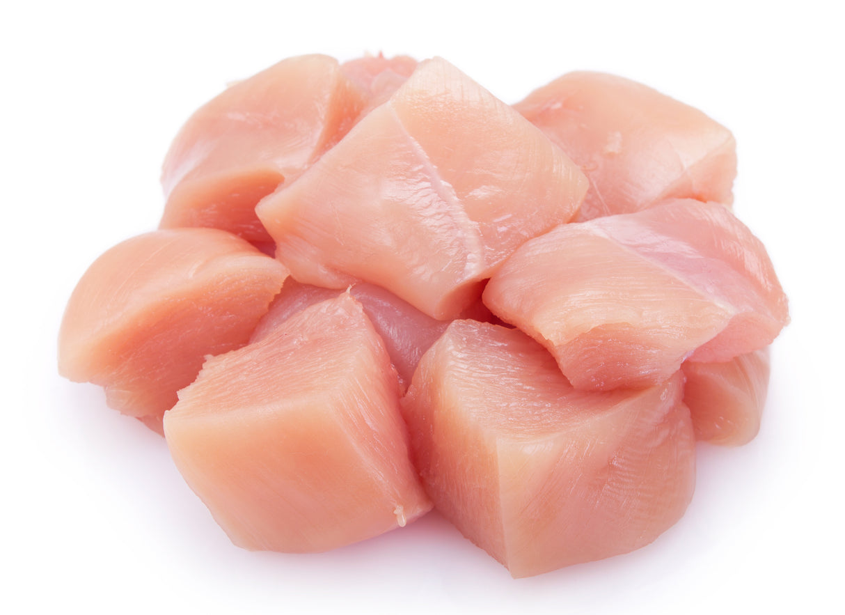Organic Boneless Chicken Cutlet Cubes