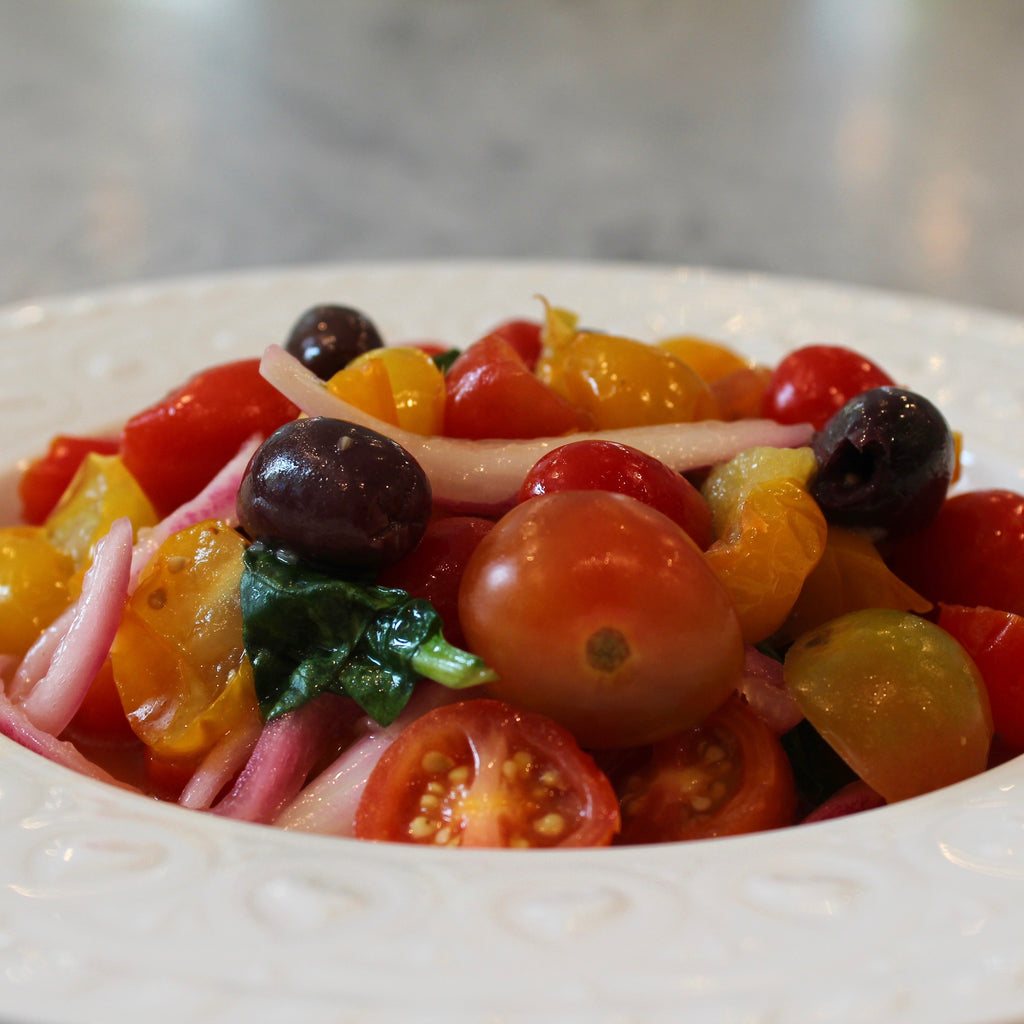 Baby Heirloom Tomato Salad Catering Bowl