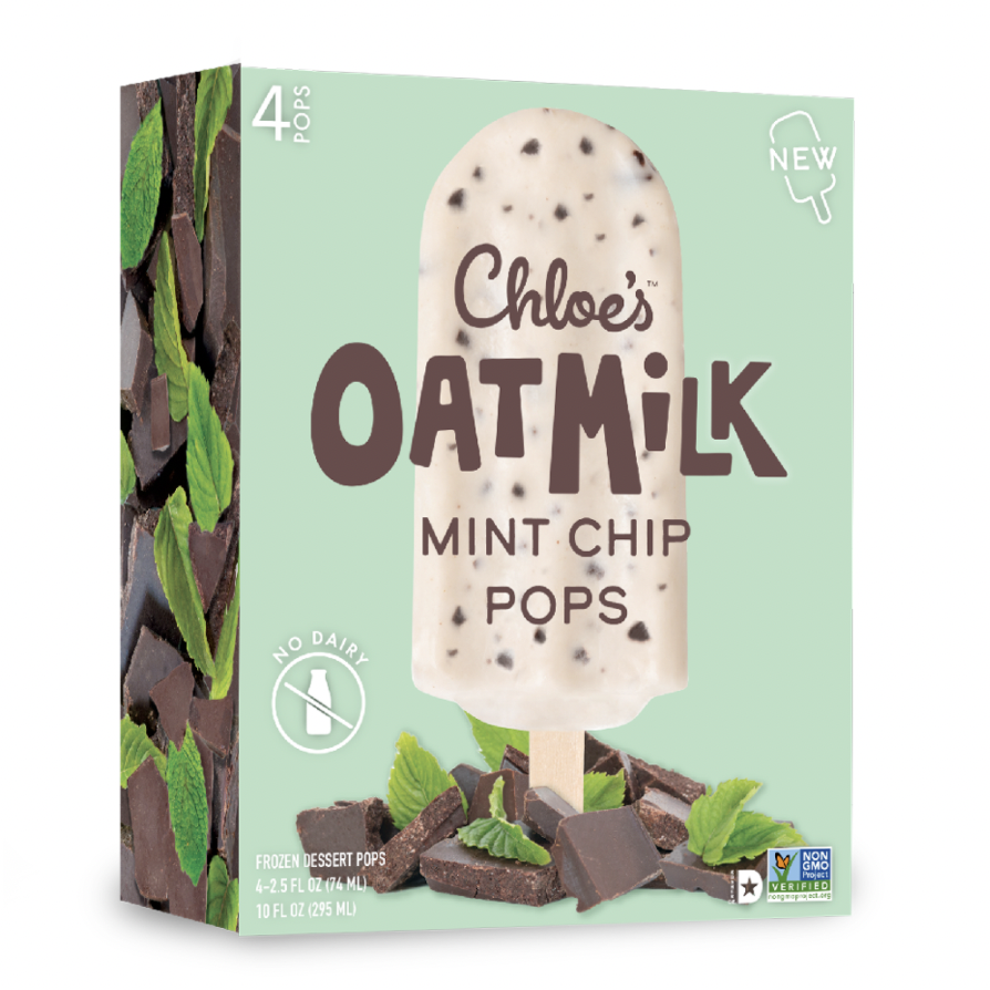 Chloe's Oat Milk Mint Chip Pops