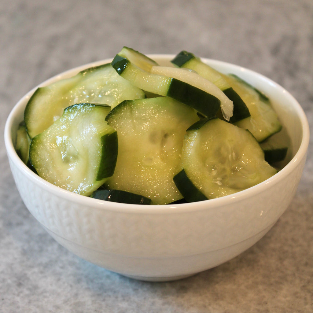 Cucumber Salad Catering Bowl
