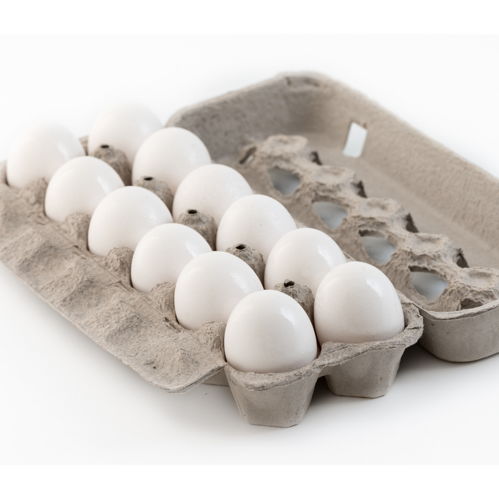 Dozen Jumbo White Eggs