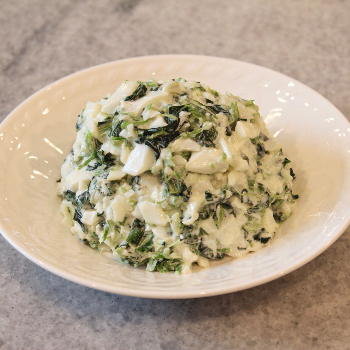 KFP Egg White & Spinach Salad
