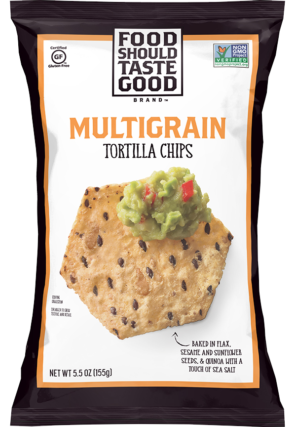 Food Should Taste Good Multigrain Tortilla Chips - 5.5 oz.