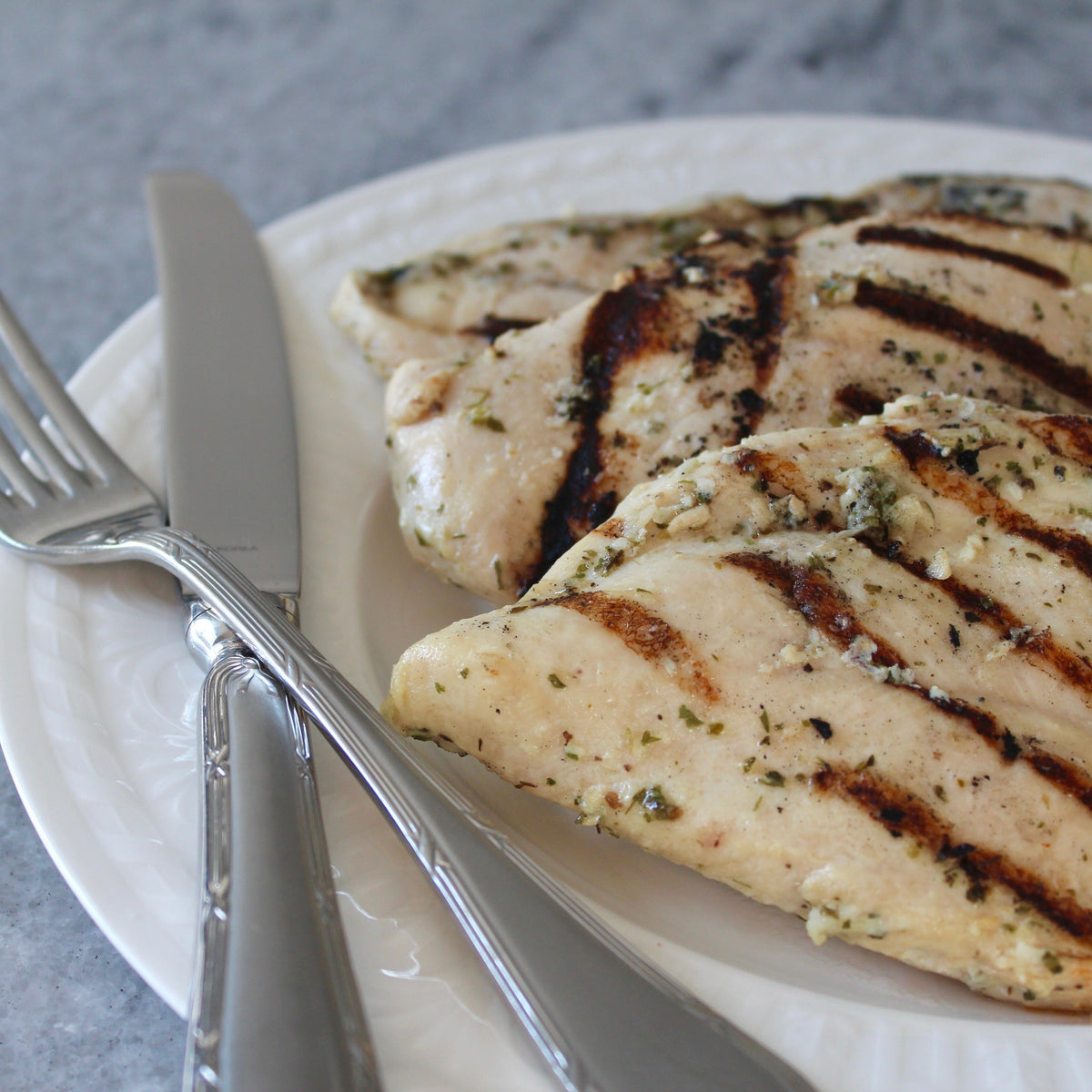 KMP Kosher for Passover Grilled Marinated Boneless Chicken Cutlets