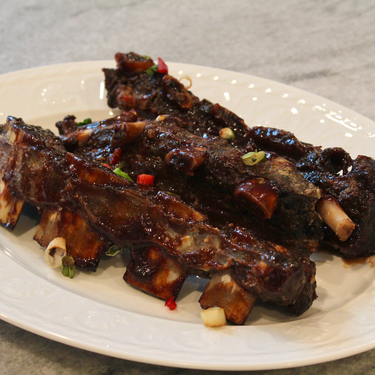 Hoisin Sauce Oven Baked Asian Ribs Hoisin Sauce Asian Baked Ribs