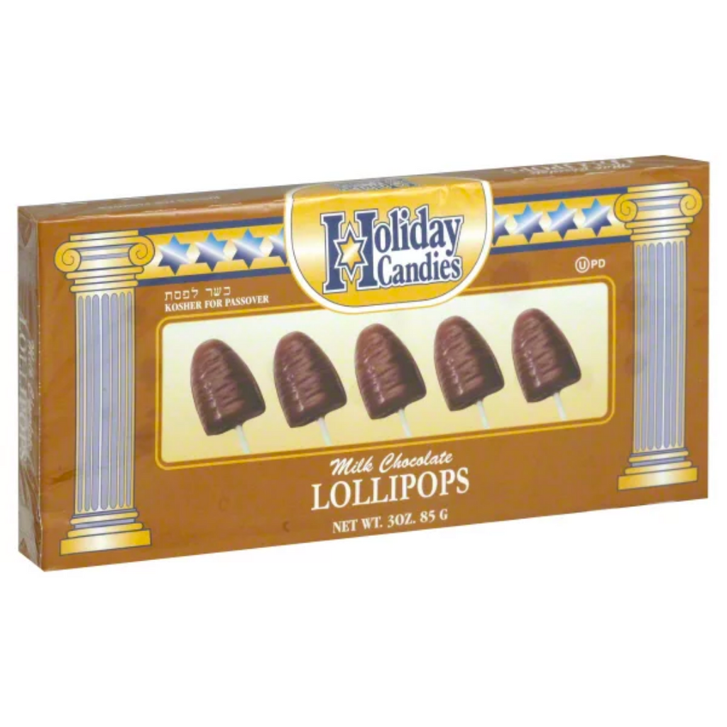 KFP Holiday Candies Milk Chocolate Lollipops