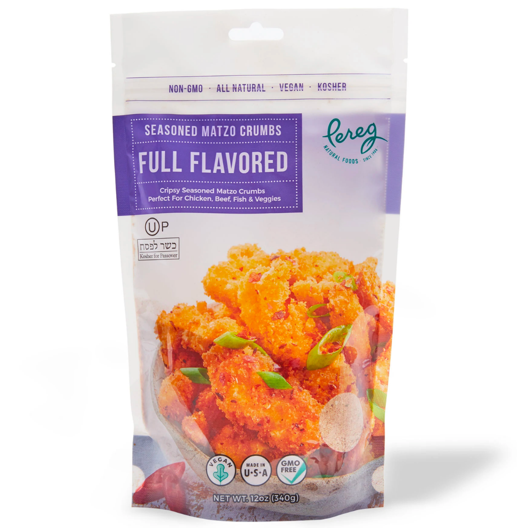 KFP Pereg Full Flavored Seasoned Matzo Crumbs