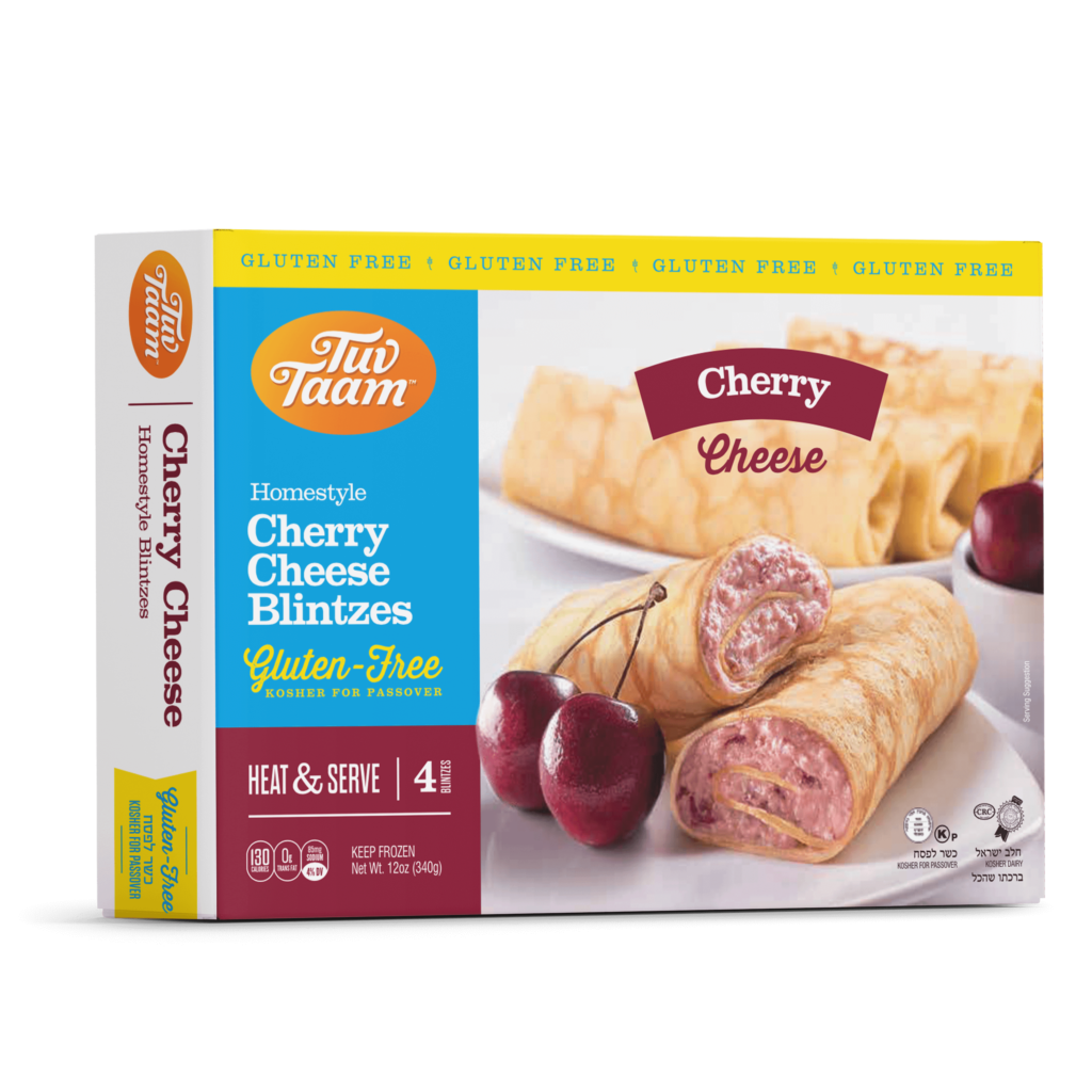 KFP Tuv Taam Gluten Free Cherry Cheese Blintzes