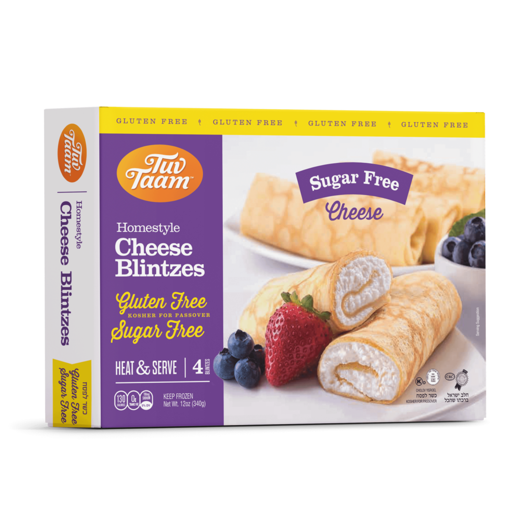 KFP Tuv Taam Gluten Free Sugar Free Cheese Blintzes