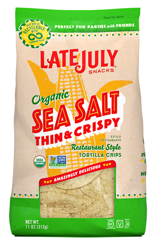 Late July Organic Sea Salt Restaurant Style Tortilla Chips