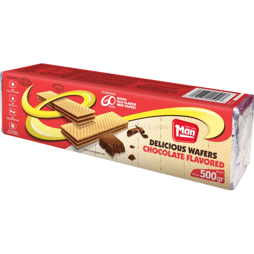 Man Chocolate Wafers The Kosher Marketplace