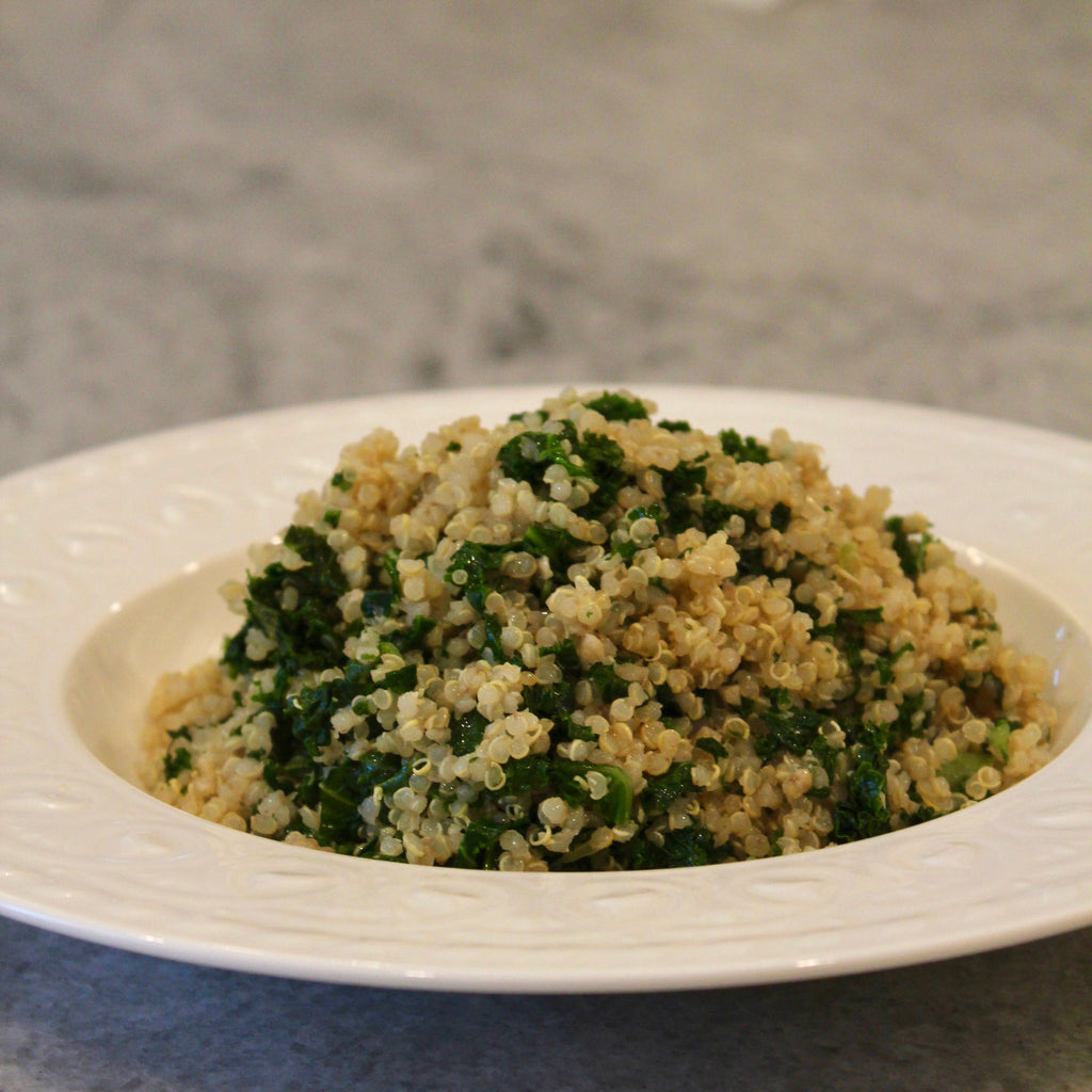 Quinoa with Spinach Catering Bowl