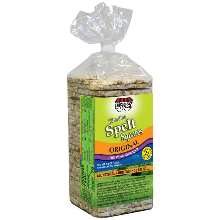 Paskesz Ultra-Thin Spelt Squares - Original