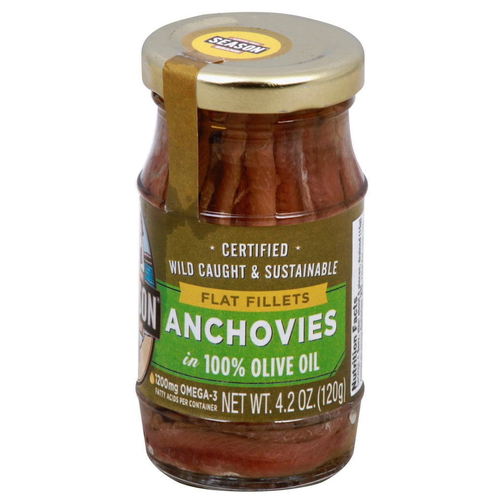 Season Anchovies in 100% Olive Oil