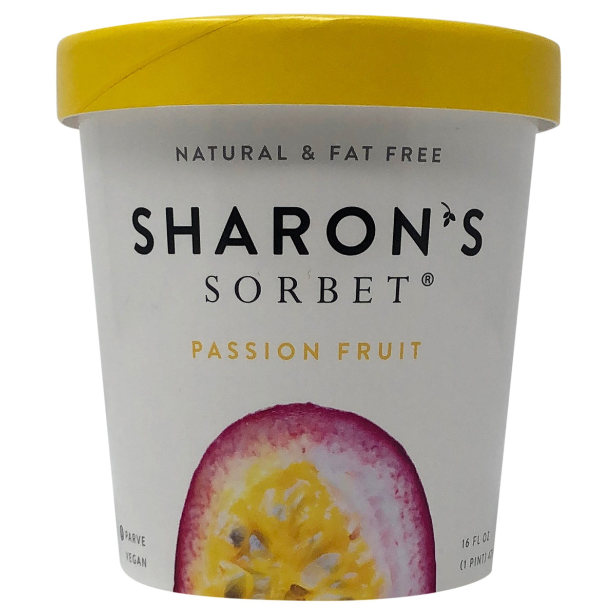 Sharon's Sorbet Raspberry Sorbet, 16 fl oz - Fairway