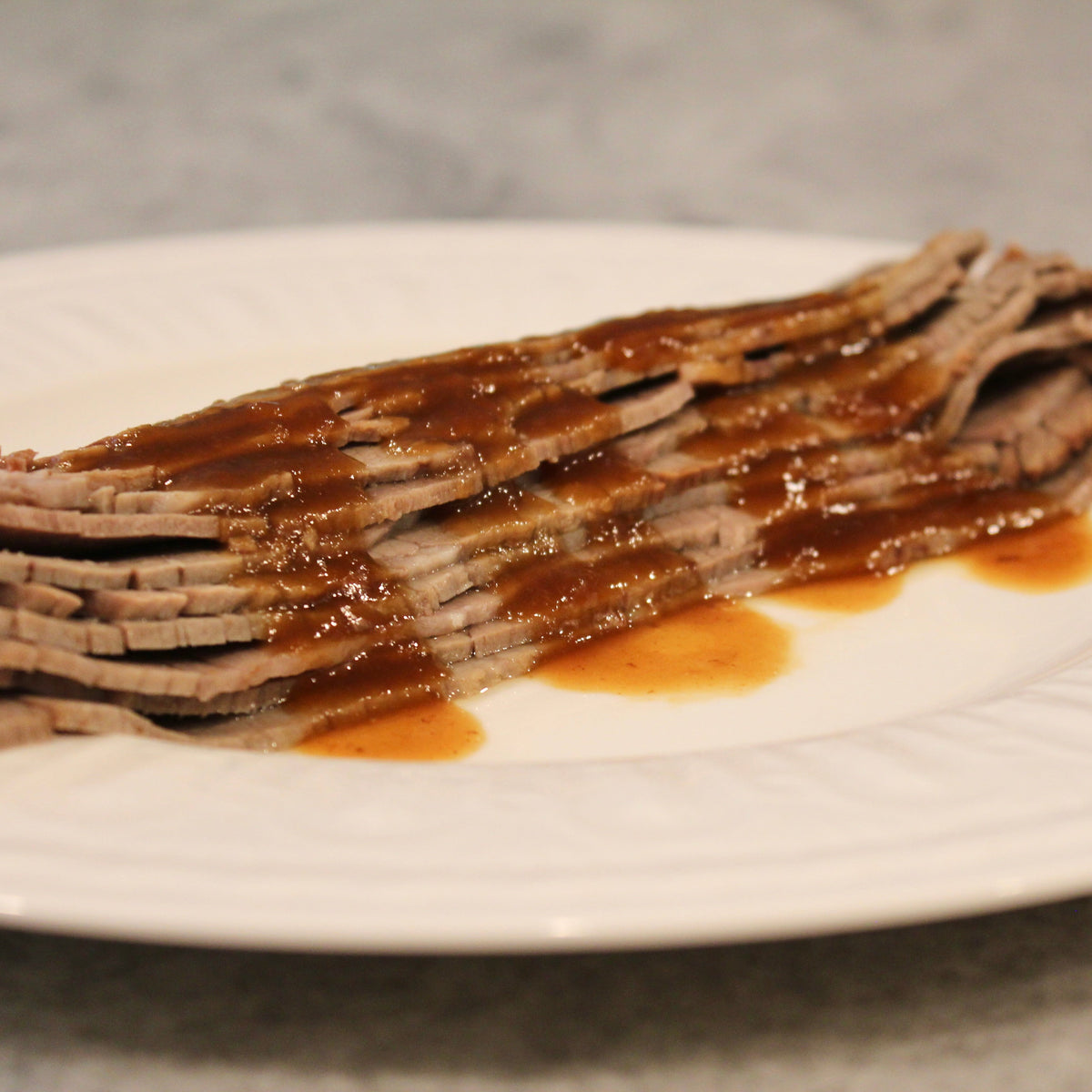 The Kosher Marketplace Kosher for Passover Sliced Brisket with Gravy