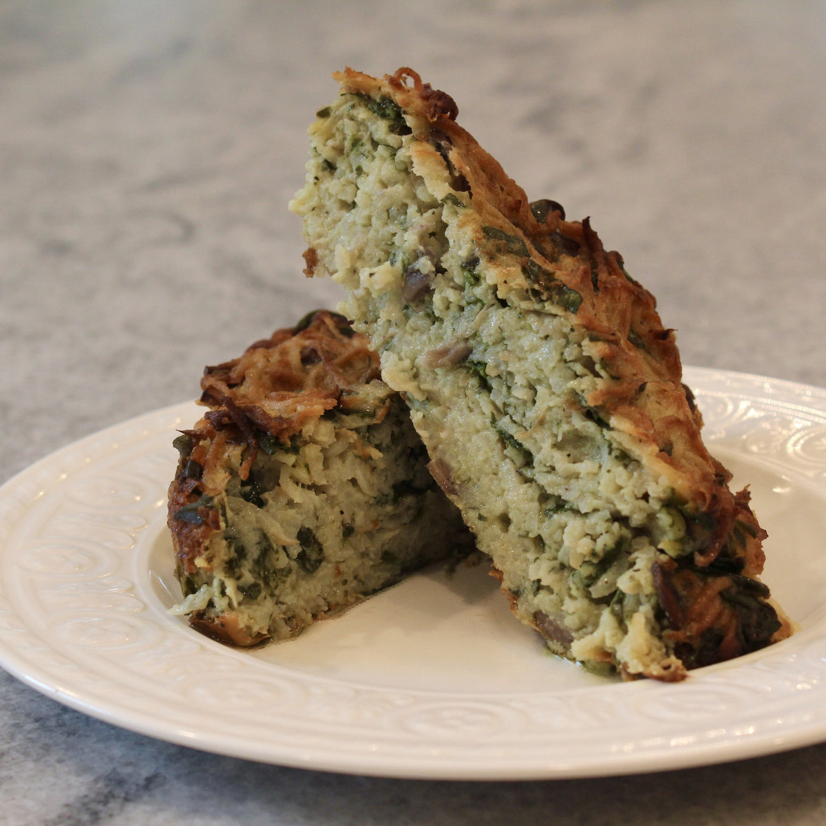 The KMP Spinach & Wild Mushroom Kugel The Kosher Marketplace